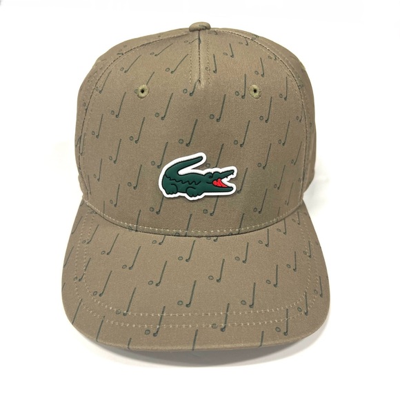 Lacoste Trucker Hat Gray Black Mesh Snapback Cap Crocodile Logo NEW - Picture 2 of 10